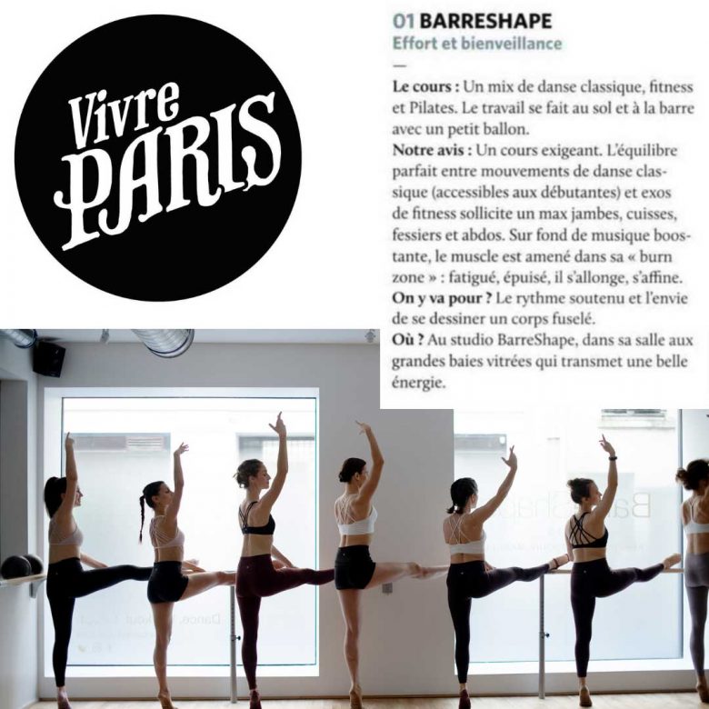 Press BarreShape live Paris